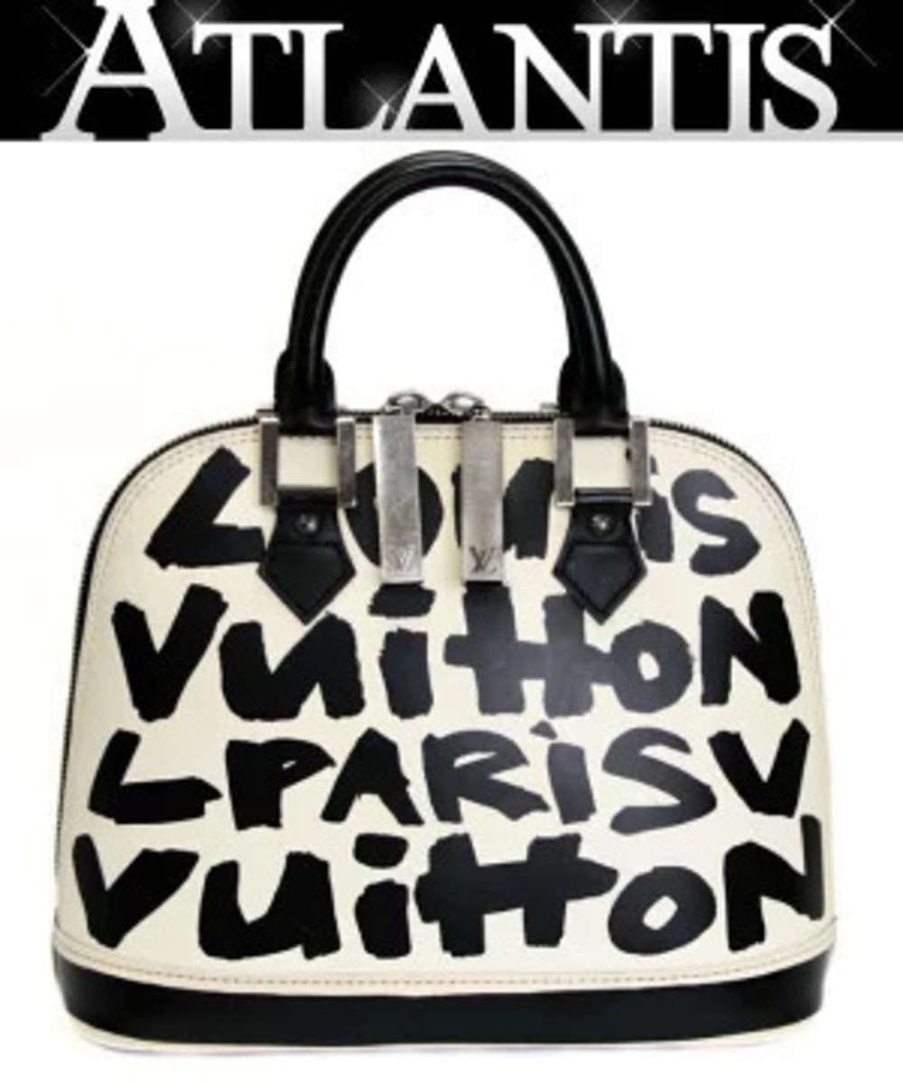LOUIS VUITTON Alma Handbag Monogram Graffiti